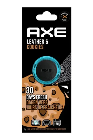Dernier Modèle Désodorisant pour voiture Mini Vent Leather & Cookies AXE