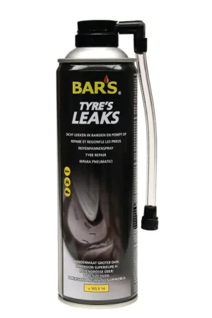 Réparateur pour pneus Tyre's Leaks 0,5 L BAR'S Produit De Marque