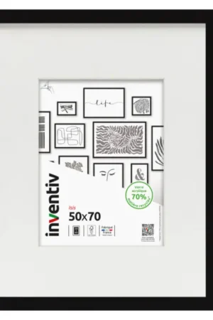 Offre Du Jour Cadre Isis noir 50 x 70 cm INVENTIV
