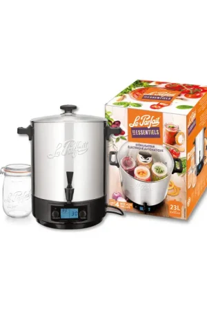 Stérilisateur électrique inox 23 L LE PARFAIT Nouvelle Collection