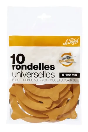 Rondelle universelle pour bocal Ø 100 mm 10 pièces LE PARFAIT Meilleure Vente