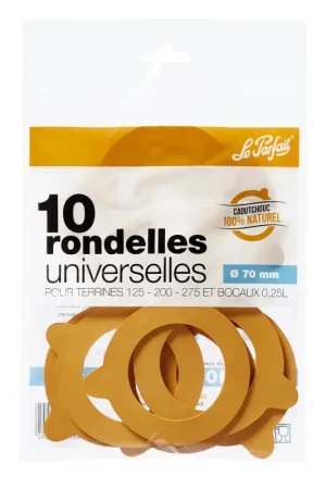 Livraison Express Rondelle universelle pour bocal Ø 70 mm 10 pièces LE PARFAIT