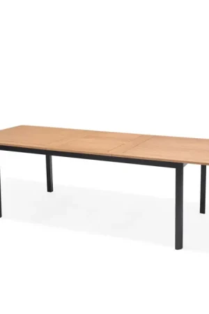 Table de jardin extensible Célina eucalyptus 180-240 x 100 x 74 cm Quantité Limitée