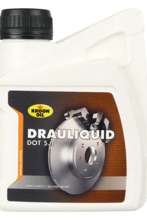Nouvel Arrivage Liquide de frein Drauliquid DOT 5.1 0,5 L KROON-OIL