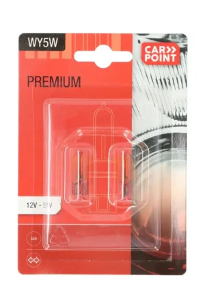 Offre Exclusive Ampoule pour voiture WY 5 W 2 pièces CARPOINT