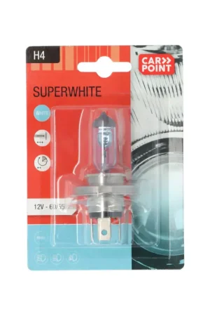 Ampoule pour voiture Superwhite H4 55 W CARPOINT Soldes