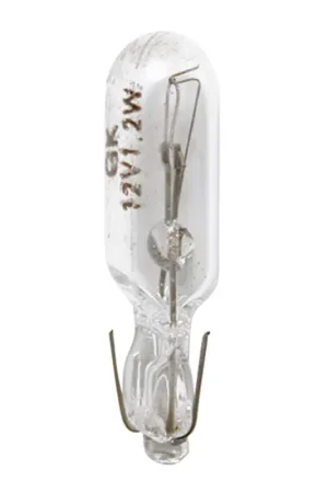 Ampoule pour voiture Wedgebase Premium 12516B2 T5 1,2 W PHILIPS Expédié Aujourd'hui