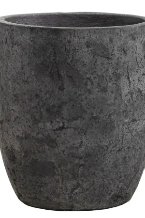 Pot en ciment New Cement gris Ø 42 x 47 cm Prix Bas