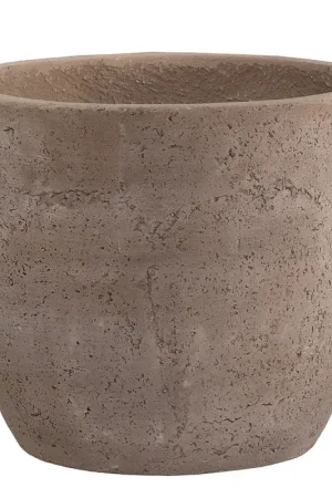 Paiement Sécurisé Pot en ciment New Cement brun Ø 42 x 36 cm