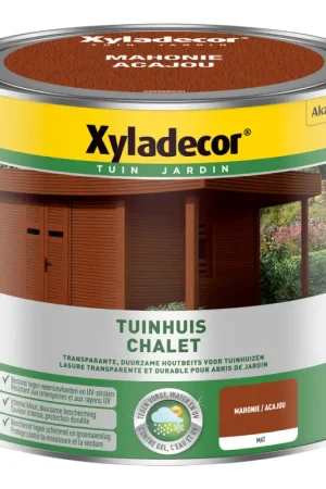 Lasure pour bois Chalet acajou 2,5 L XYLADECOR Acheter Direct