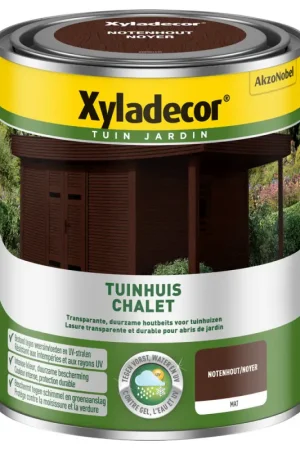 Lasure pour bois Chalet noyer 0,75 L XYLADECOR Haute Qualité