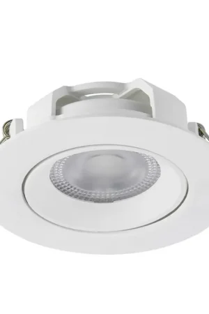 Pas Cher Spot encastrable LED Neos blanc blanc chaud IP44 400 lm 4,8 W 3 pièces SYLVANIA
