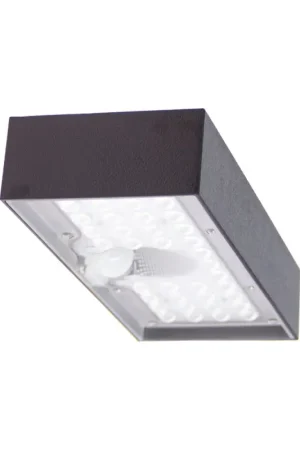 Applique LED solaire avec détecteur de mouvement noire 900 lm XANLITE Expédié Aujourd'hui