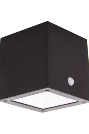 Applique LED solaire avec détecteur de mouvement noire 200 lm XANLITE Marque