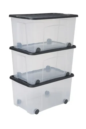 Dernière Chance Box de rangement Ventilo 50 L 3 pièces SUNDIS