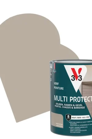 Laque Multi Protect beige satiné 0,75 L V33 Offre Limitée