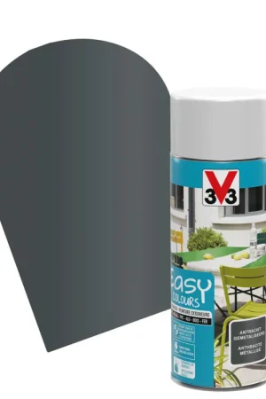 Dernière Chance Laque Easy Colours anthracite métallisé 0,4 L V33