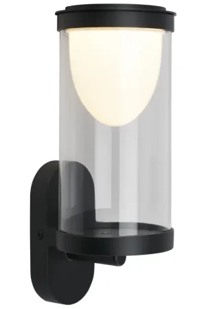 Applique extérieure LED noire sur batterie 4 W BRILONER Prix Cassé