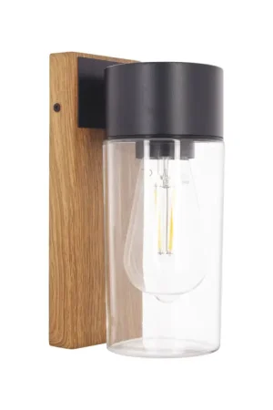 Jusqu'à Épuisement Des Stocks Applique extérieure effet bois E27 40 W XANLITE