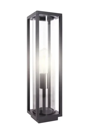 Borne extérieure Contemporain noire E27 40 W XANLITE Offre Limitée