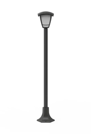 Satisfait Ou Remboursé Borne extérieure Rétro noire 112 cm E27 40 W XANLITE