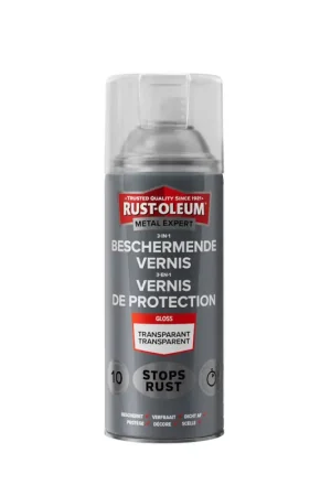 Prix Réduit Vernis de protection Metal Expert transparent 0,4 L RUST-OLEUM