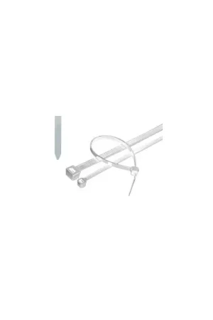 Collier serre-câbles blanc 3,6 x 200 mm 100 pièces SHOQ Expédié Aujourd'hui