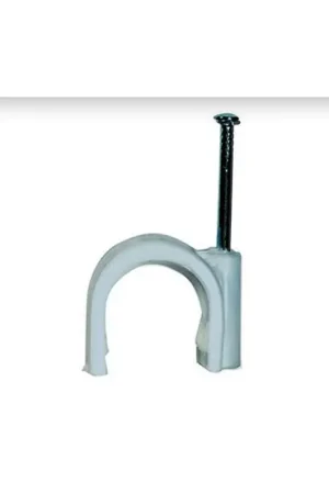 Pontet à clouer gris Ø 12 mm 50 pièces SHOQ Expédition Rapide