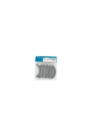 Promotion Coude gris foncé Ø 20 mm 6 pièces REDDY