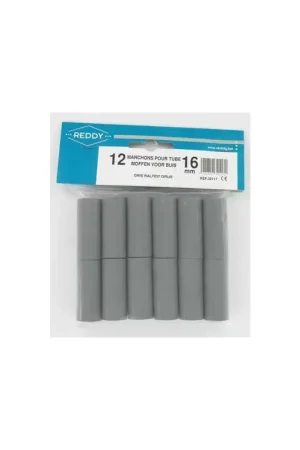 Manchon gris foncé Ø 16 mm 12 pièces REDDY Nouvel Arrivage