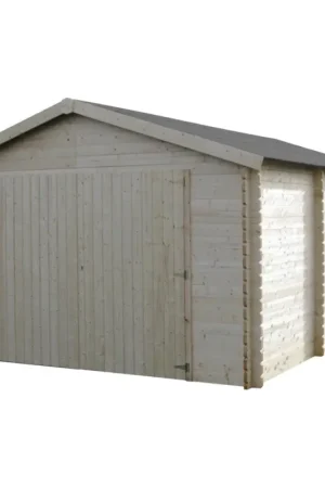 Garage Garodeal 34 mm avec double porte 3,86 x 5,19 m DÉCOR ET JARDIN Certifié