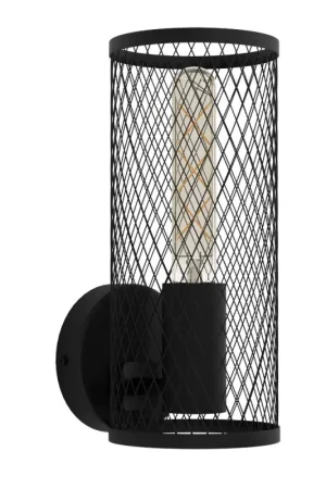 Applique Redcliffe noire E27 40 W EGLO Acheter En Ligne