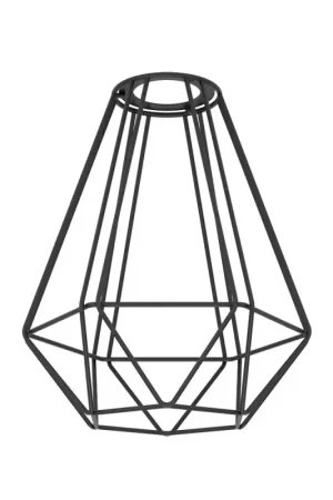 Offre Exclusive Abat-jour Capoliveri Cage en métal noir Ø 17,5 cm EGLO