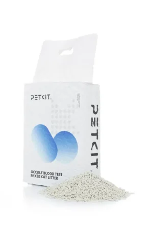 Soldes Litière mixte pour chat avec test de sang occulte 2,4 kg 2 pièces PETKIT