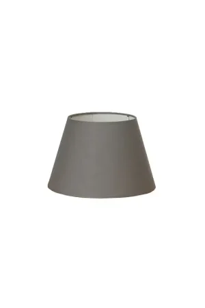 Abat-jour Conica en coton gris Ø 20 cm NIEDERAU Pas Cher