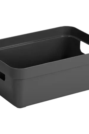 Box de rangement Sigma Home anthracite 9 L SUNWARE Prix Cassé