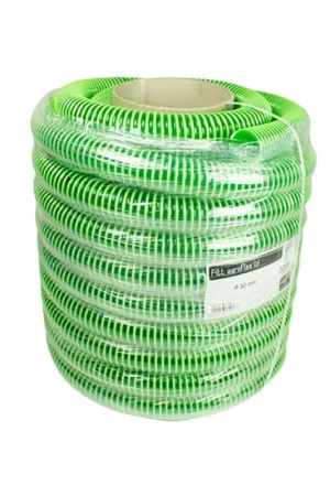 Dernière Chance Tuyau renforcé Combo Agroflex vert transparent Ø 32 mm au mètre SCALA