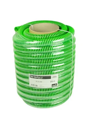 Tuyau renforcé Combo Agroflex vert transparent Ø 25 mm au mètre SCALA Super Prix