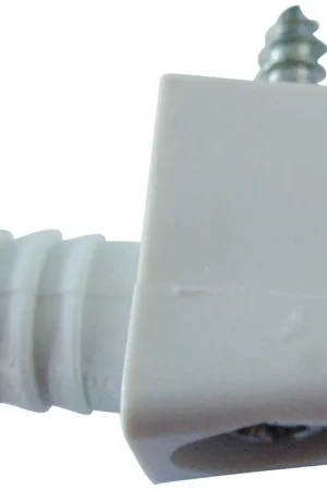 Pièce d'assemblage blanche pour panneaux 4 pièces TEKNIBOX Satisfait Ou Remboursé