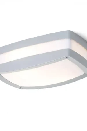 Meilleur Prix Luminaire extérieur SONYA RC gris argent 230V LED E27 2x15W IP54