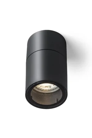 Plafonnier d'extérieur SORANO noir 230V LED GU10 8W IP44 Offre Spéciale