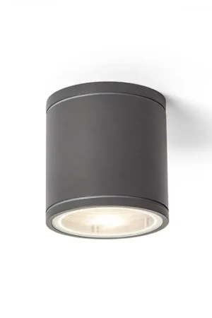 Expédié Aujourd'hui Plafonnier d'extérieur LIZZI gris anthracite 230V LED GU10 8W IP54