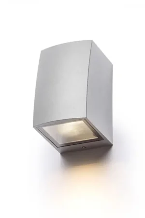 Applique murale d'extérieur SELMA gris argent 230V LED GU10 8W IP54 Populaire