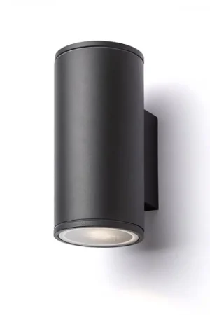 Applique murale d'extérieur LIZZI II gris anthracite 230V LED GU10 2x8W IP54 Authentique