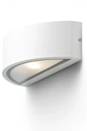 Prix Réduit Applique murale d'extérieur LESA blanc 230V LED E27 15W IP54