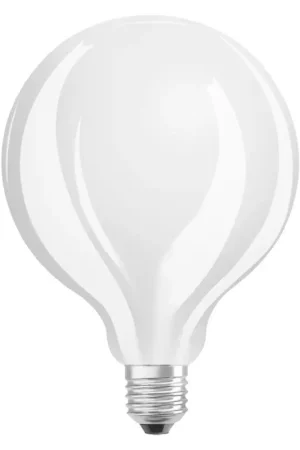 Ampoule LED OSRAM Retrofit Globe 95 DIMM verre opale coloré 230V E27 LED EQ75 2700K Réduction