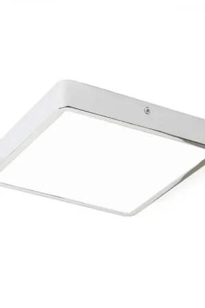 Promotion Plafonnier HUE SQ 22 chrome 230V LED 24W 3000K