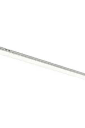 Luminaire industriel TRIDENT PRO 150 tube gris acrylique mat 230V LED 60W IP65 4000K Seulement Aujourd'hui