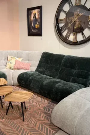 Canapé d'angle ave chaise longue Expédié Aujourd'hui