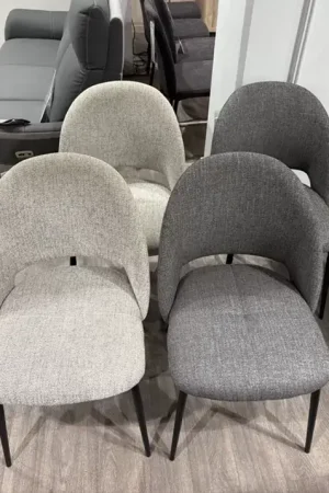 Produit De Marque LOT DE 2 CHAISES FIXE grège